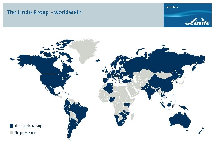 The Linde Group - worldwide Linde Gas 
