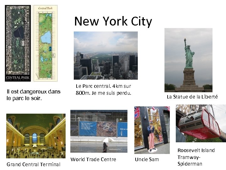 New York City Il est dangereux dans le parc le soir. Grand Central Terminal