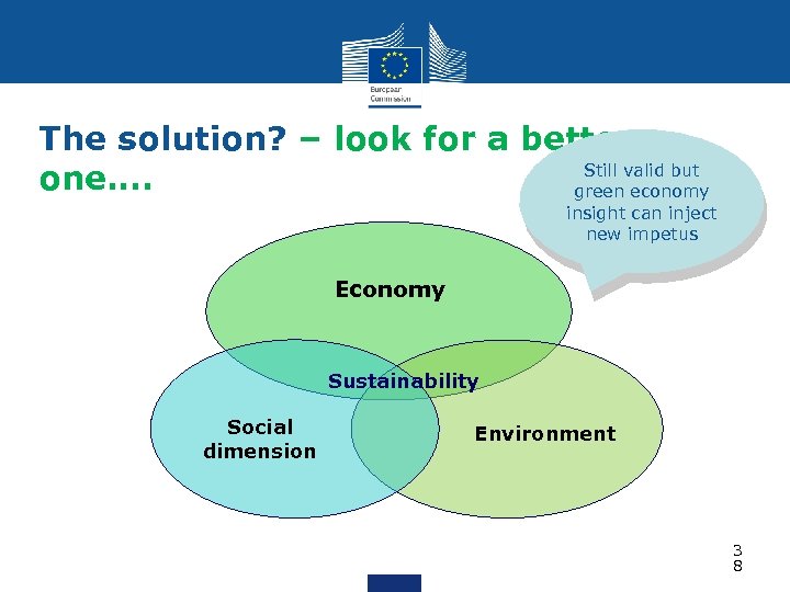 The solution? – look for a better Still valid but one…. green economy insight