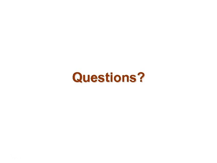 Questions? Natural Resource Consultants Since 1921 