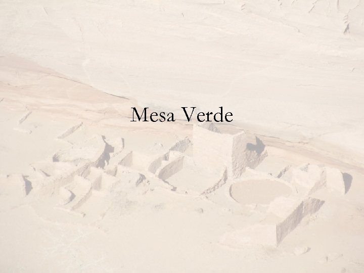 Mesa Verde 