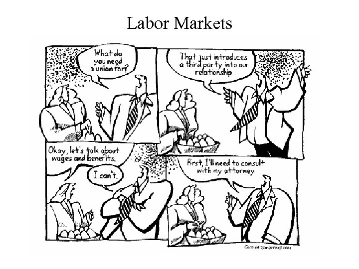 Labor Markets 
