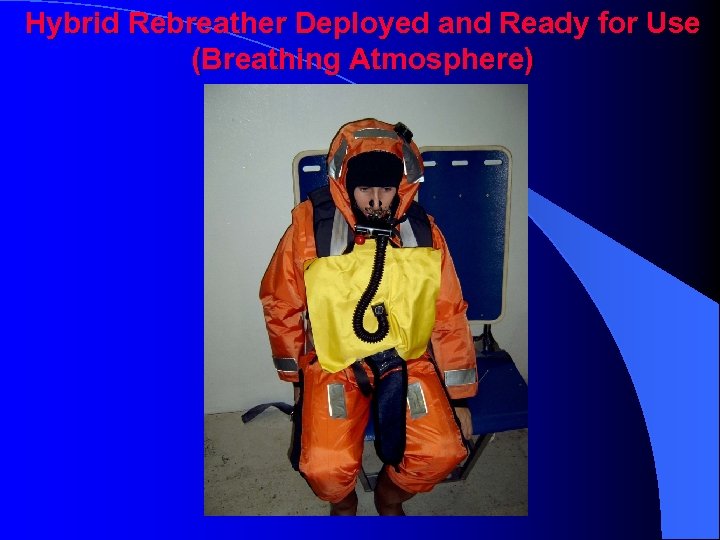 Hybrid Rebreather Deployed and Ready for Use (Breathing Atmosphere) 
