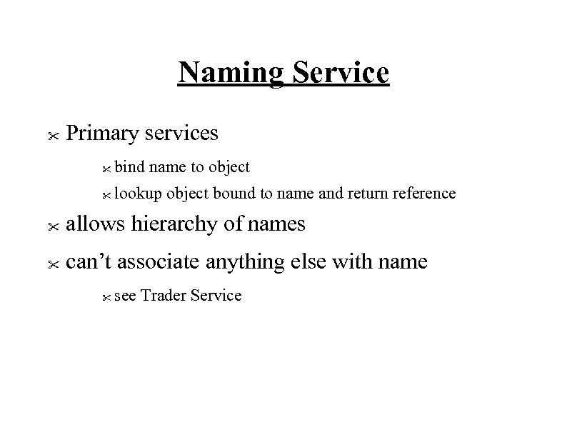 Naming Service 