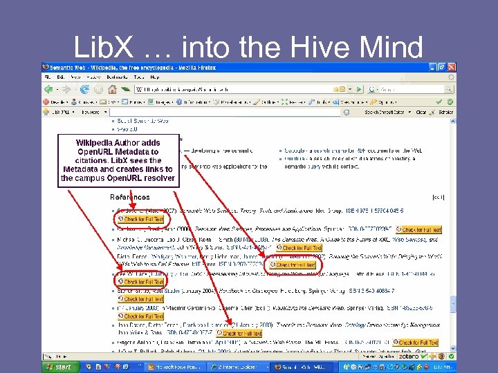 Lib. X … into the Hive Mind A 