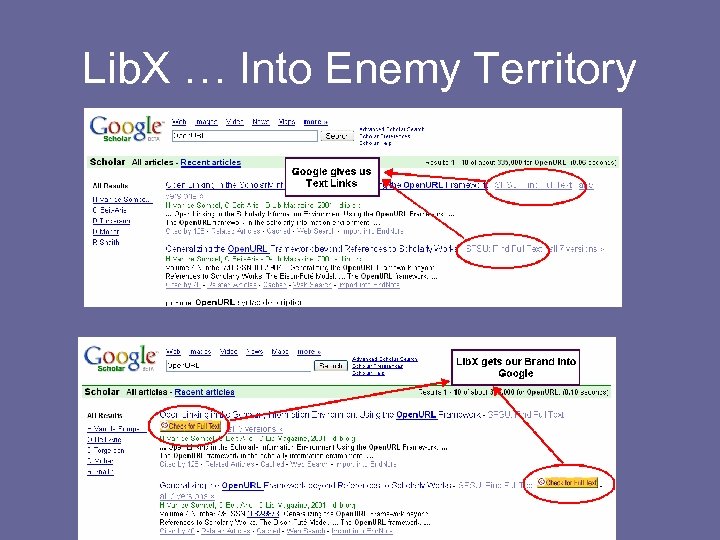 Lib. X … Into Enemy Territory 