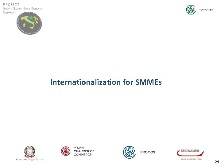 Internationalization for SMMEs 24 