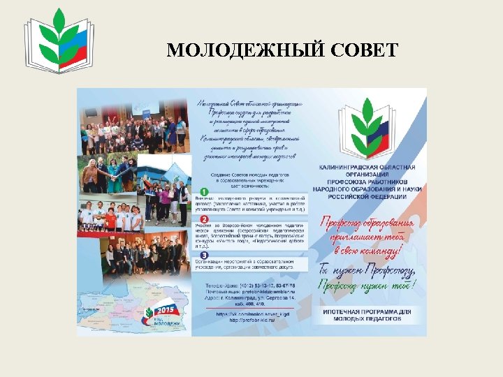 МОЛОДЕЖНЫЙ СОВЕТ 