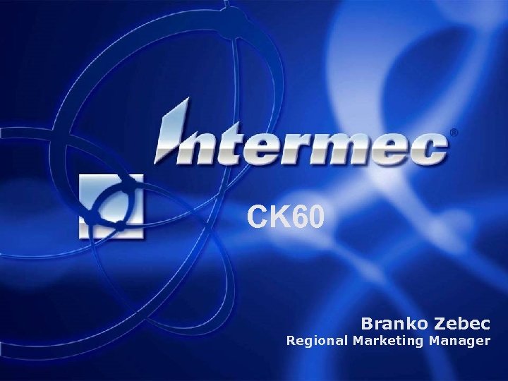 CK 60 Branko Zebec Regional Marketing Manager 