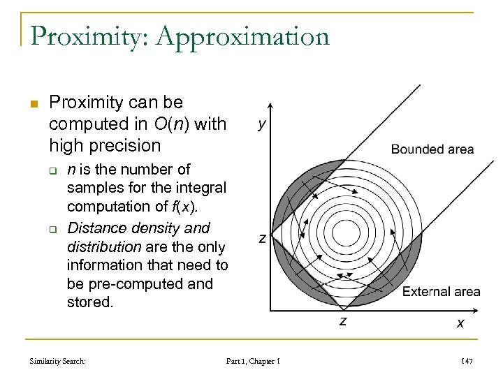 Proximity: Approximation n Proximity can be computed in O(n) with high precision q q