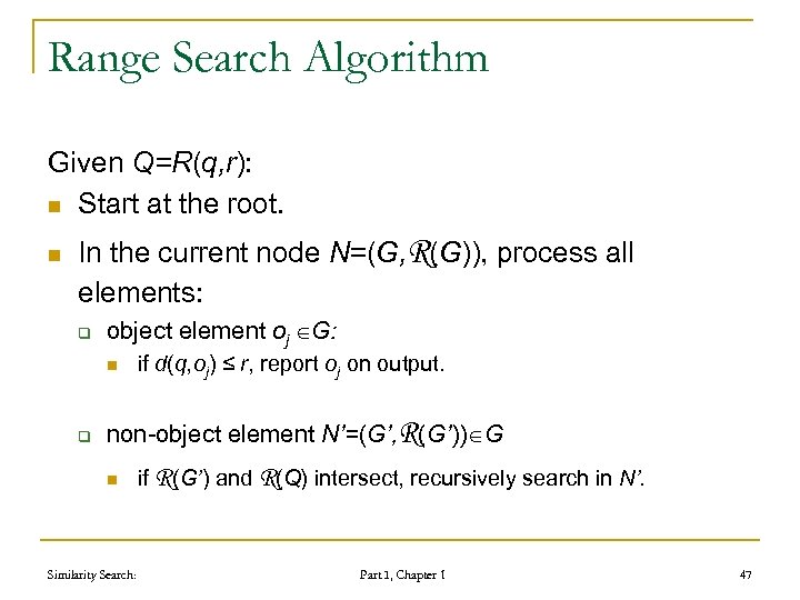 Similarity Search The Metric Space Approach Pavel Zezula