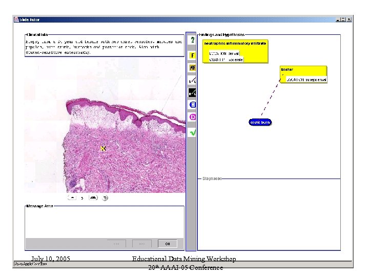 July 10, 2005 Educational Data Mining Workshop 20 th AAAI-05 Conference 