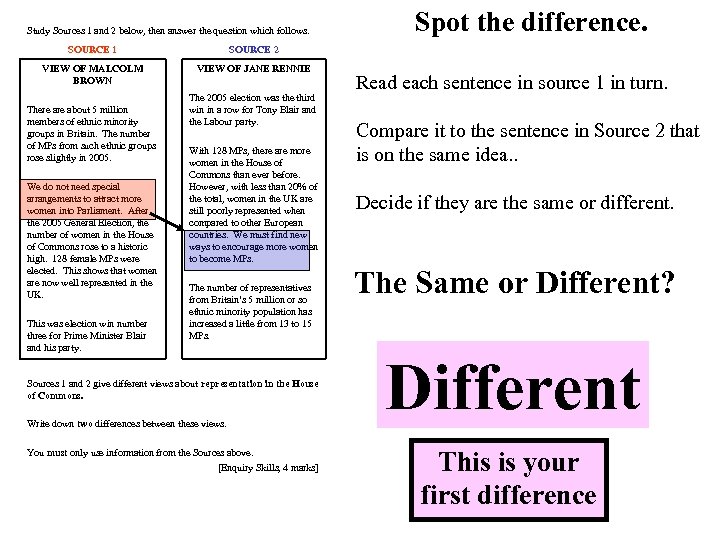 Study Sources 1 and 2 below, then answer the question which follows. SOURCE 1