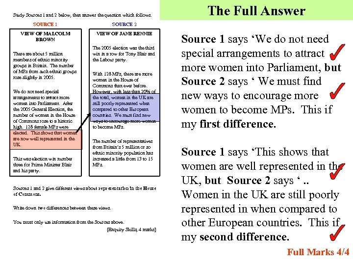 Study Sources 1 and 2 below, then answer the question which follows. SOURCE 1