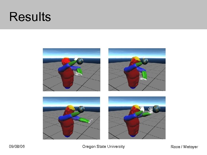 Results 09/08/06 Oregon State University Rose / Metoyer 