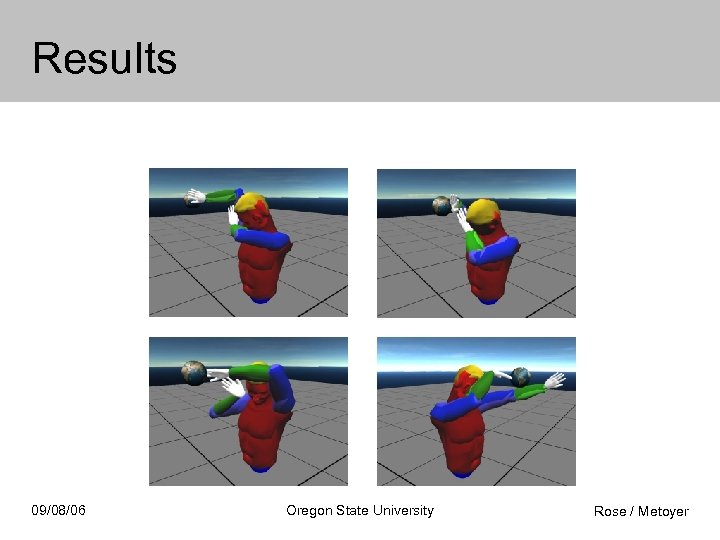 Results 09/08/06 Oregon State University Rose / Metoyer 