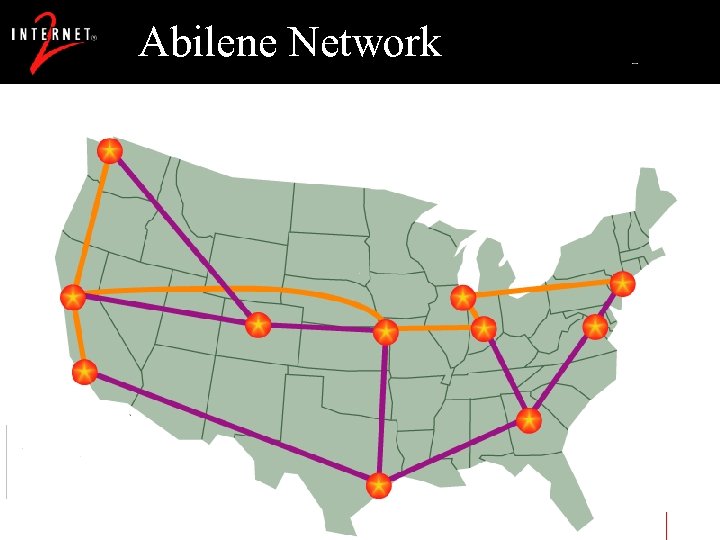 Abilene Network Core Map, February 2003 
