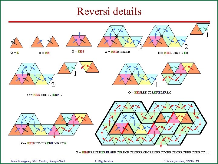 Reversi details 1 O=E 1 1 O = EESRRRCLR 1 2 O = EESRRRCLRER