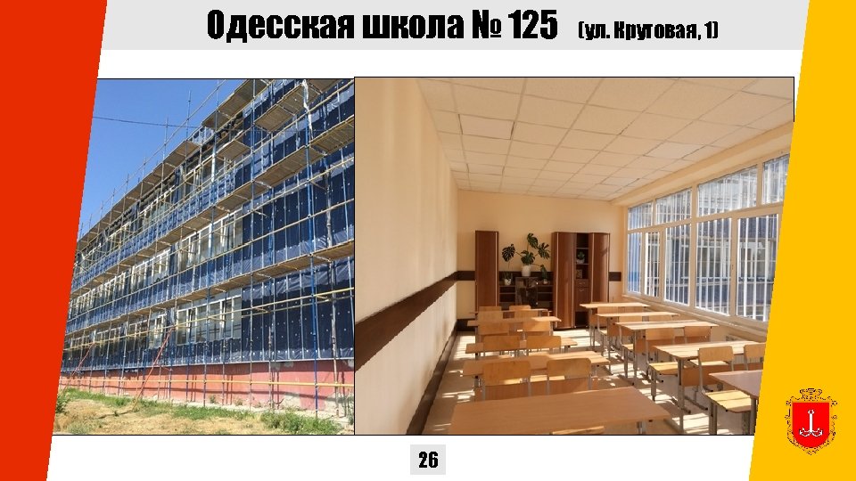 Одесская школа № 125 26 (ул. Круговая, 1) 