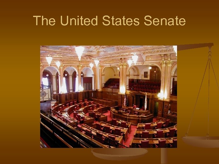 The United States Senate 