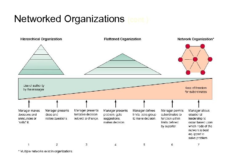 Networked Organizations (cont. ) 
