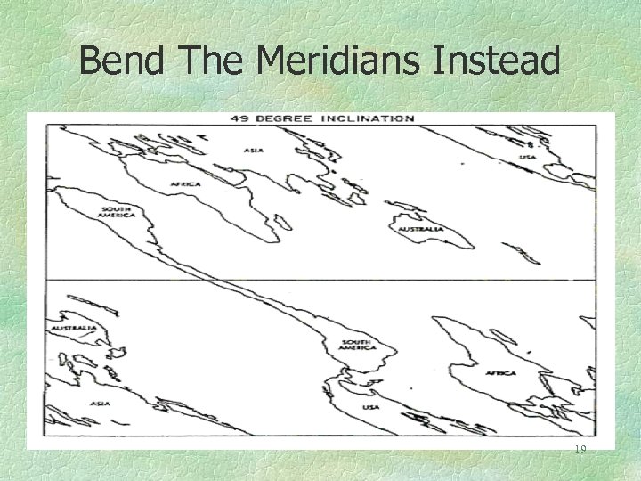 Bend The Meridians Instead 19 