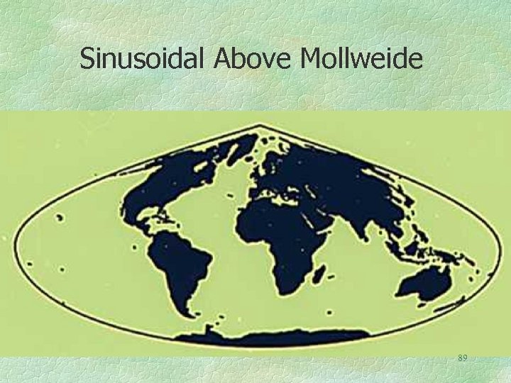 Sinusoidal Above Mollweide 89 