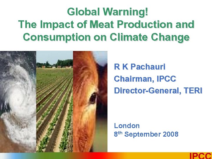 Global Warning! The Impact of Meat Production and Consumption on Climate Change R K
