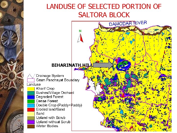 LANDUSE OF SELECTED PORTION OF SALTORA BLOCK BIHARINATH HILL 