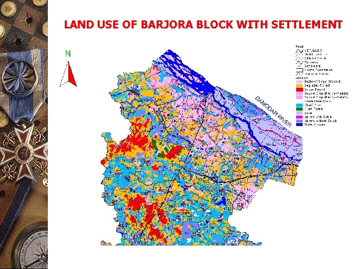 LAND USE OF BARJORA BLOCK WITH SETTLEMENT 