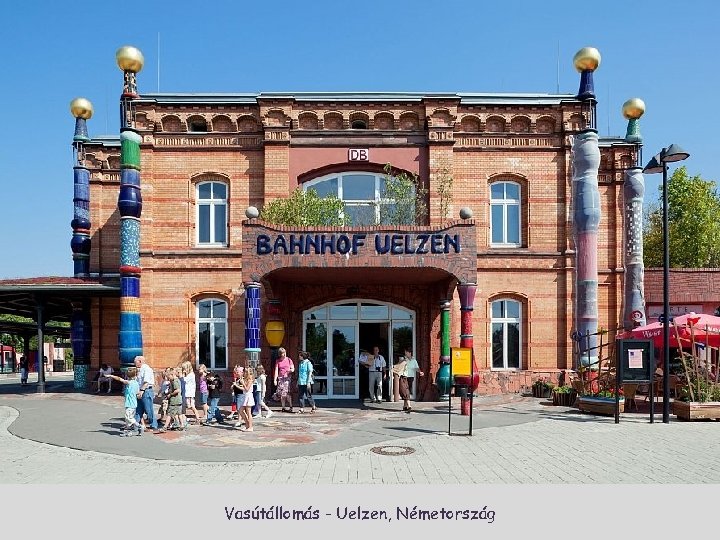 Vasútállomás - Uelzen, Németország 
