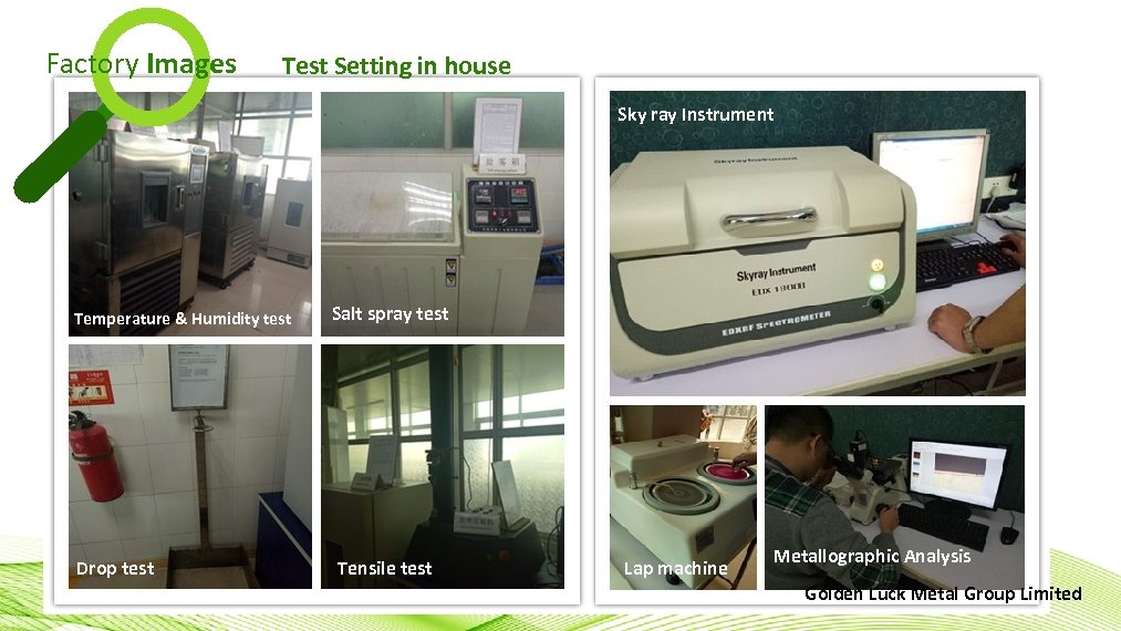 Factory Images Test Setting in house Sky ray Instrument Temperature & Humidity test Drop