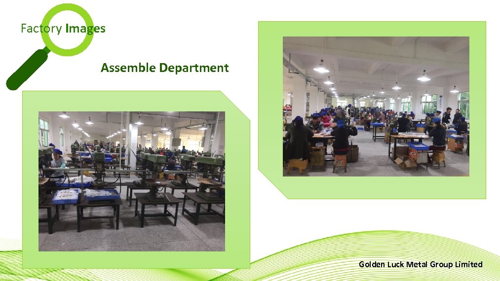 Factory Images Assemble Department Golden Luck Metal Group Limited 