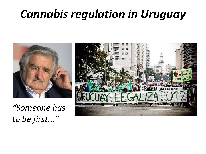 Cannabis regulation in Uruguay “Someone has to be first. . . ” 