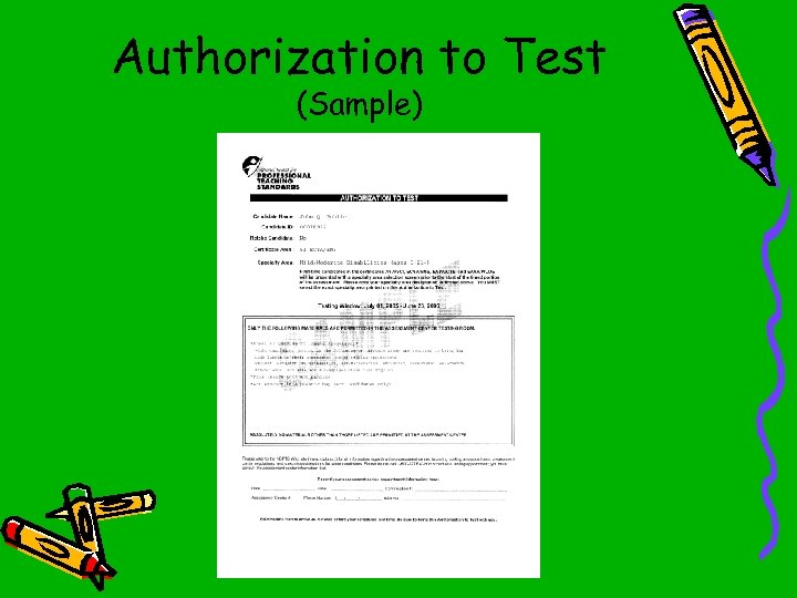 Authorization to Test (Sample) 