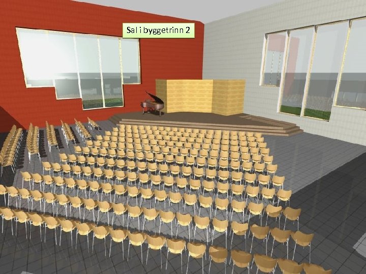 Sal i byggetrinn 2 
