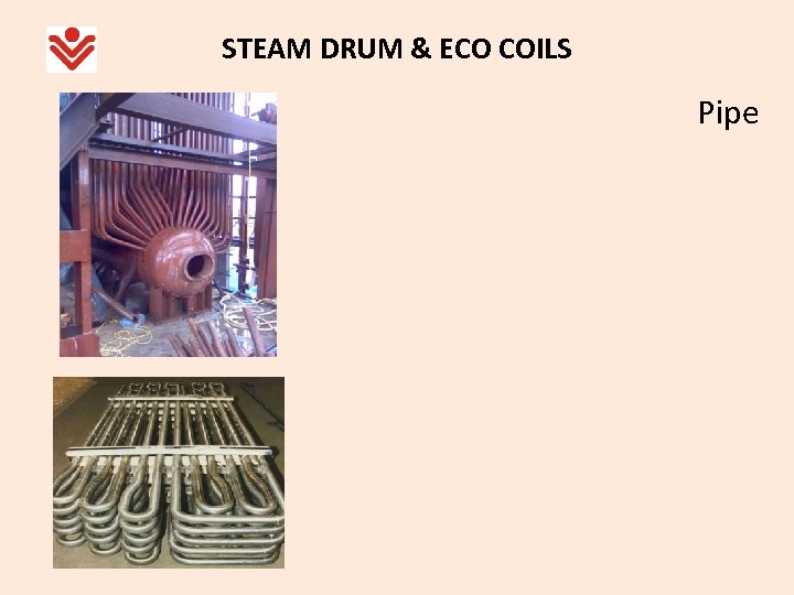 STEAM DRUM & ECO COILS Pipe 