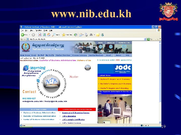 www. nib. edu. kh 19 