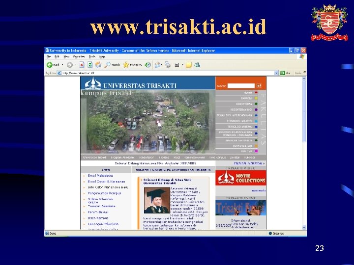www. trisakti. ac. id 23 