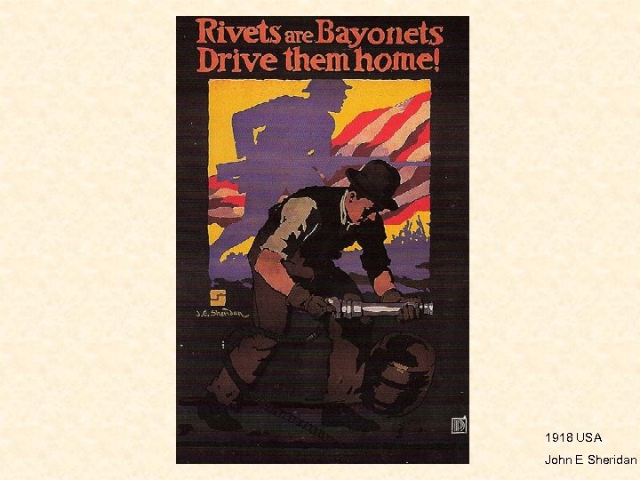 1918 USA John E Sheridan 
