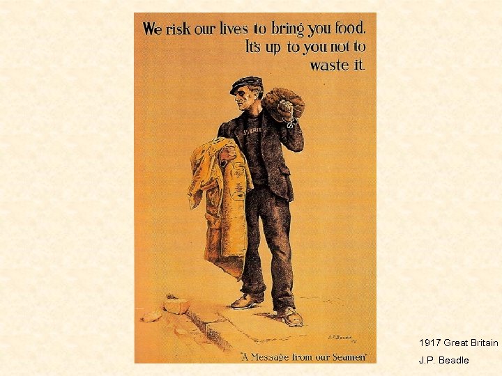 1917 Great Britain J. P. Beadle 