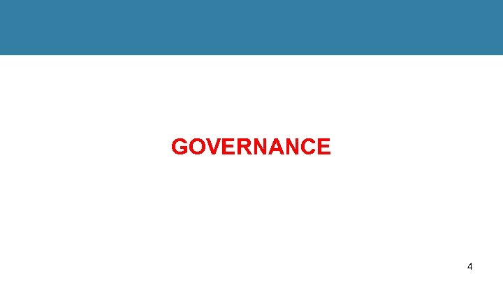 GOVERNANCE 4 