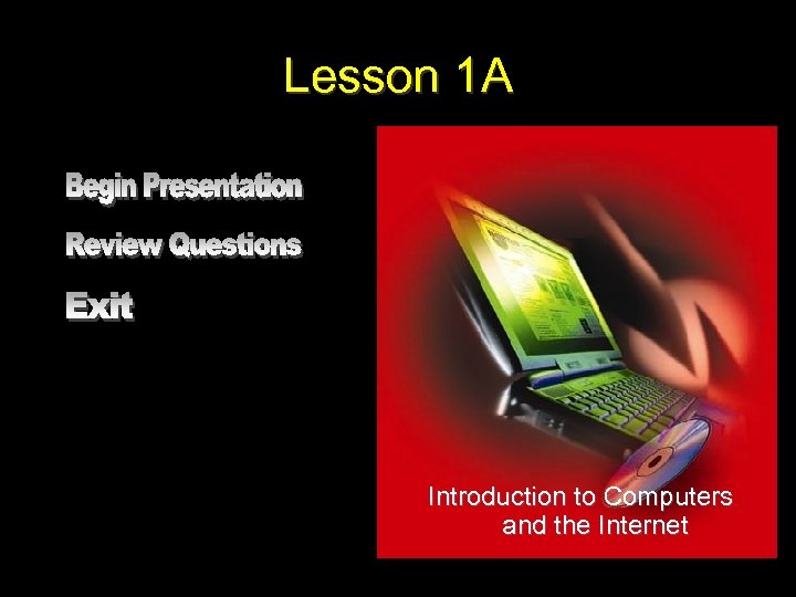 Lesson 1 A Introduction to Computers and the Internet 