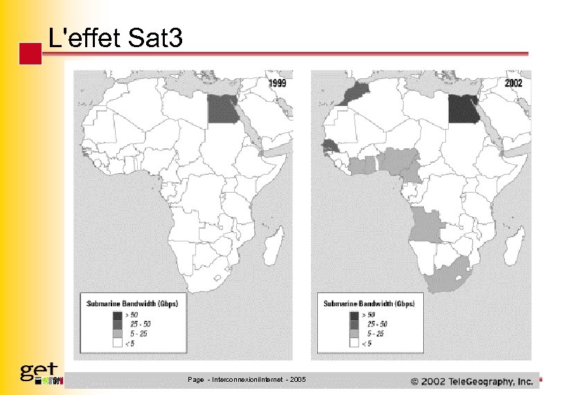 L'effet Sat 3 Page - Interconnexioni. Internet - 2005 