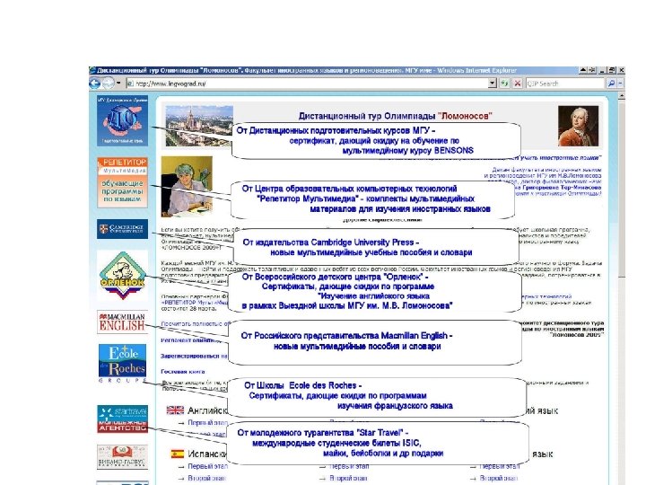 Веб-сайт дистанционного тура 