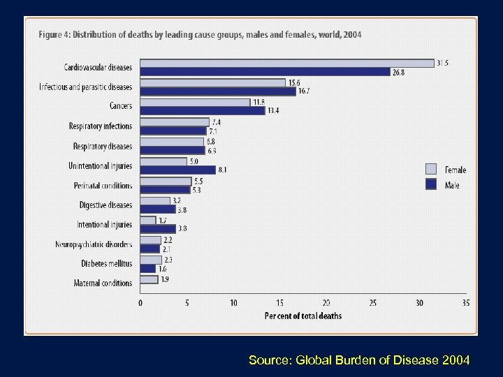 Source: Global Burden of Disease 2004 