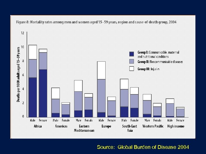 Source: Global Burden of Disease 2004 