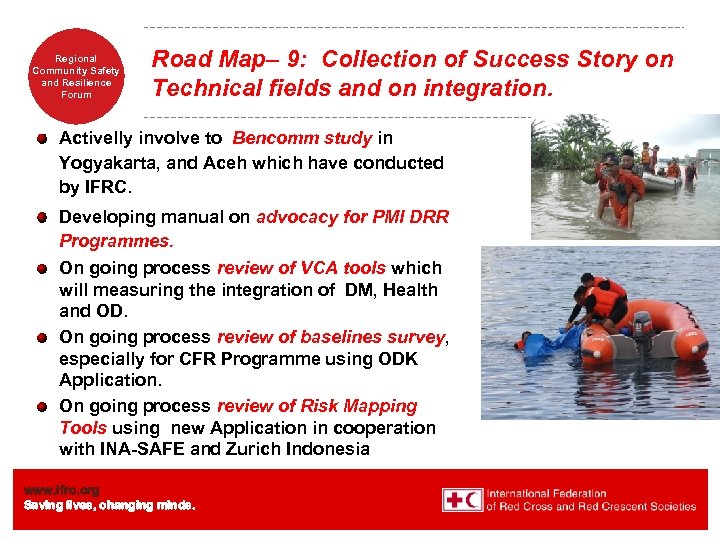 Regional Community Safety and Resilience Forum Road Map– 9: Collection of Success Story on