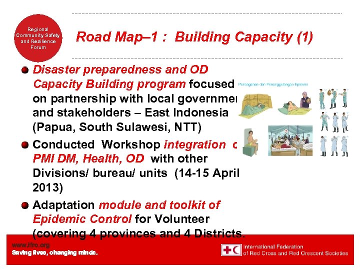 Regional Community Safety and Resilience Forum Road Map– 1 : Building Capacity (1) Disaster