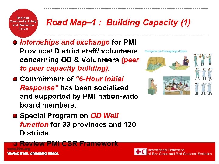 Regional Community Safety and Resilience Forum Road Map– 1 : Building Capacity (1) Internships
